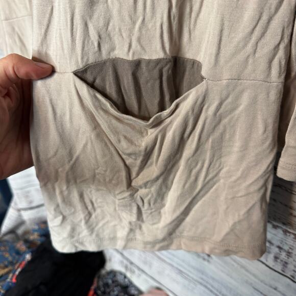 Logo by Lori Goldstein Open Front Tunic Cardigan Lg - Picture 3 of 3